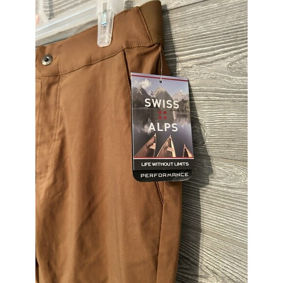 Swiss Alps MMP2257 Mens Paramount Stretch Pant,‎ Desert Khaki Size 34 - Picture 3 of 11